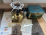 Hipolito 0 small brass camping Stove box 1950 Portugal