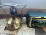 Hipolito 0 small brass camping Stove box 1950 Portugal