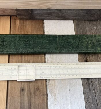 Tavernier-Gravet alcohol measuring slide rule 1970 France
