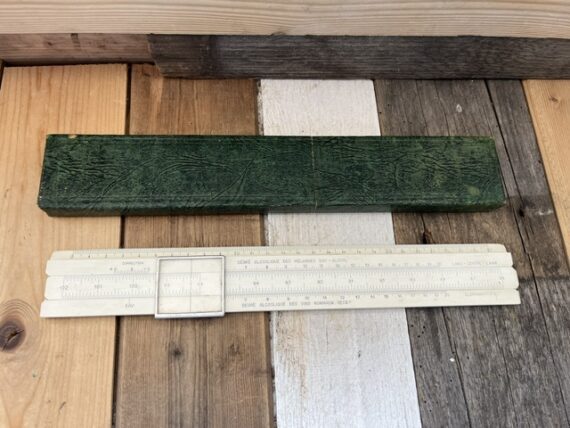 Tavernier-Gravet alcohol measuring slide rule 1970 France