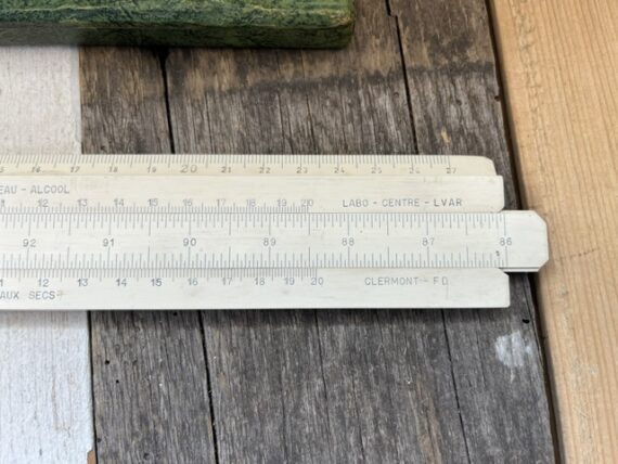 Tavernier-Gravet alcohol measuring slide rule 1970 France - Image 2