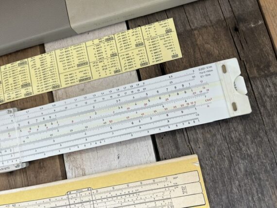 Aristo 0958 Geodät Land Surveyor 400g slide rule set 1965 Germany - Image 4