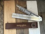 Gherzi Psychrometer humidity slide rule textile 1950 Switzerland