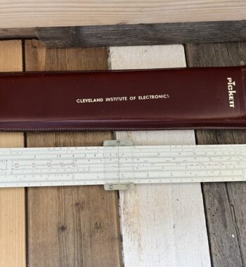 Pickett N515-T Cleveland institute of electronics brown case 1970 USA