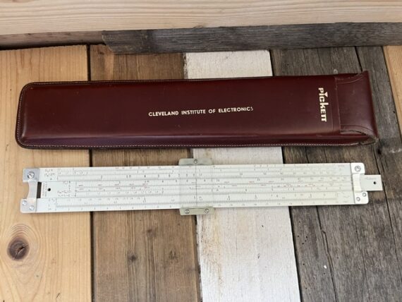 Pickett N515-T Cleveland institute of electronics brown case 1970 USA