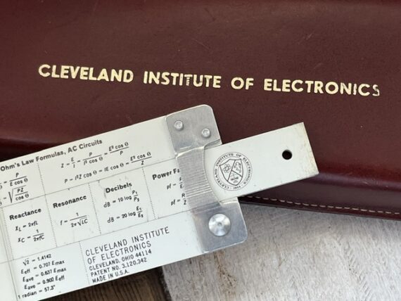 Pickett N515-T Cleveland institute of electronics brown case 1970 USA - Image 2