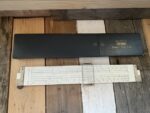 Sun Hemmi 259 Mechanical Engineer slide rule case 1950 Japan