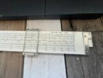 Sun Hemmi 259 Mechanical Engineer slide rule case 1950 Japan
