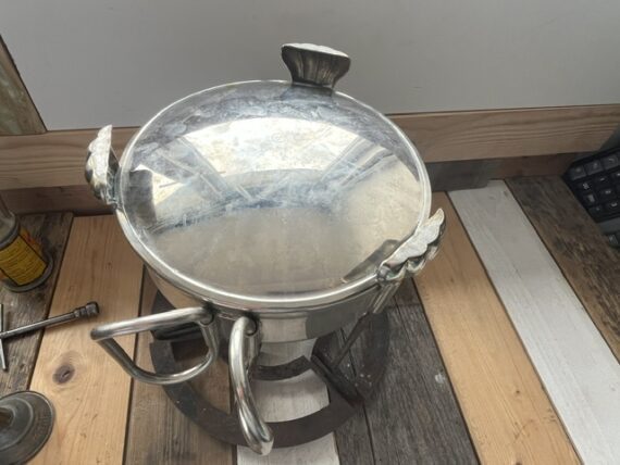 Primus 110 chromium plated large stove cast grate 1935 Sweden - Image 12