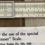 AW faber 349 system Hohenner barometer pocket slide rule Germany 1930