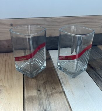 2 Whisky glasses Johnnie Walker 1990 Scotland