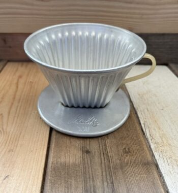 Melitta 101 drip style aluminum bakelite coffee filter holder 1950 Germany