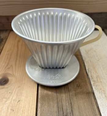Melitta 102 drip style aluminum bakelite coffee filter holder 1950 Germany