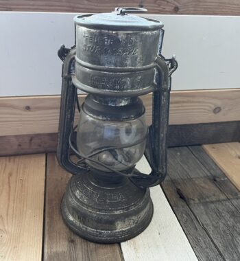 Feuerhand Sturmkappe 276 Baby Special Jena glass oil lantern 1980 Germany