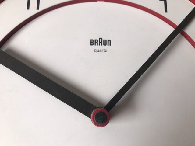 Braun ABK30 4861 design clock 1980 Germany - Vintage Man Stuff